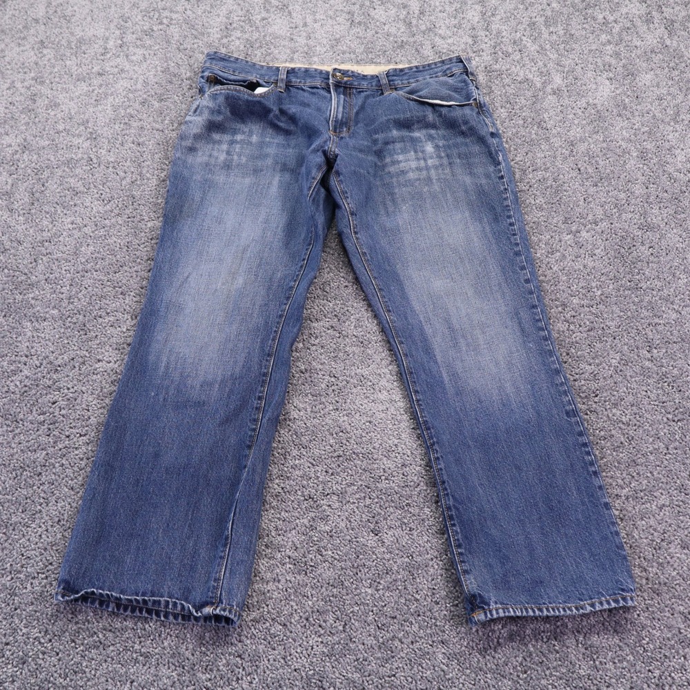 Sonoma Goods For Life Jeans Mens 38x32 Blue Straight Leg Denim Pants